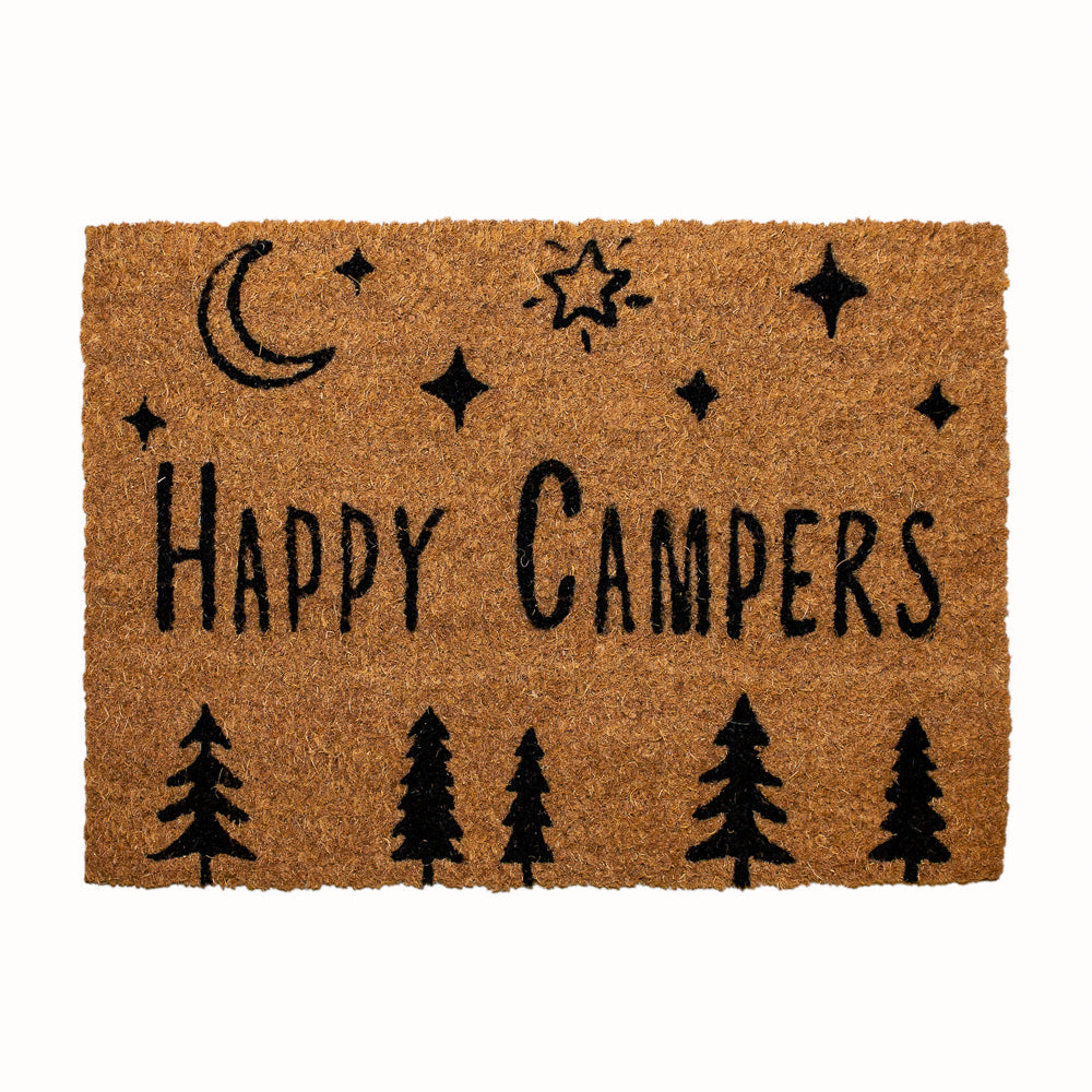 Coir Camper and Carvan Door Mat | Happy Campers Doormat | LPDoormats