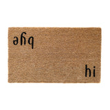 Hi Bye Door Mat | Welcome coir doormat | Housewarming gift | Doormat by LPDoormats