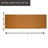 Classic Coir Double Door Mat | 120 x 40 cm | LPDoormats