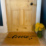 Croeso door mat | welsh doormat