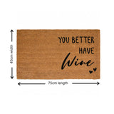 large doormat | large coir door mat