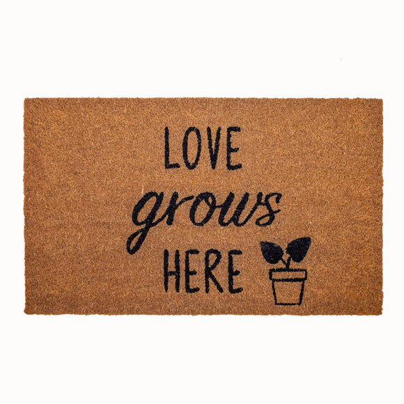 Love Grows Here Doormat | LP Doormats