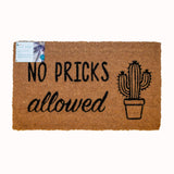 No Pricks Doormat | LP Doormats